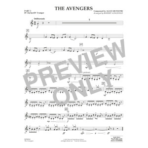 The Avengers (arr. Robert Longfield) - Pt.2 - Bb Clarinet/Bb Trumpet