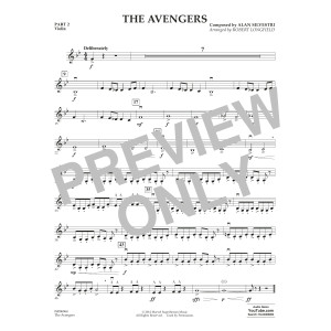 The Avengers (arr. Robert Longfield) - Pt.2 - Violin