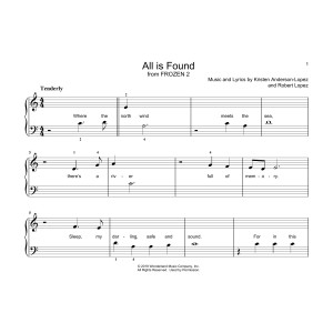 All Is Found (from Disney's Frozen 2)