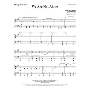 We Are Not Alone - Keyboard String Reduction