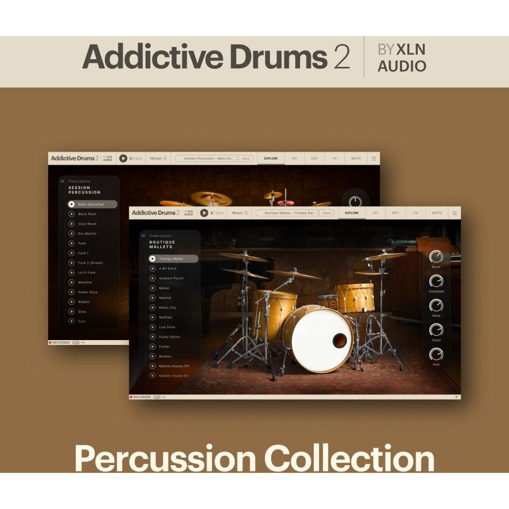 XLN Audio Addictive Drums 2 : Collection de percussions