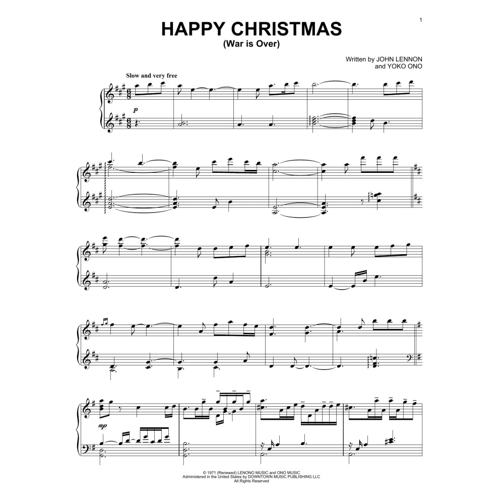 Happy Xmas (War Is Over)