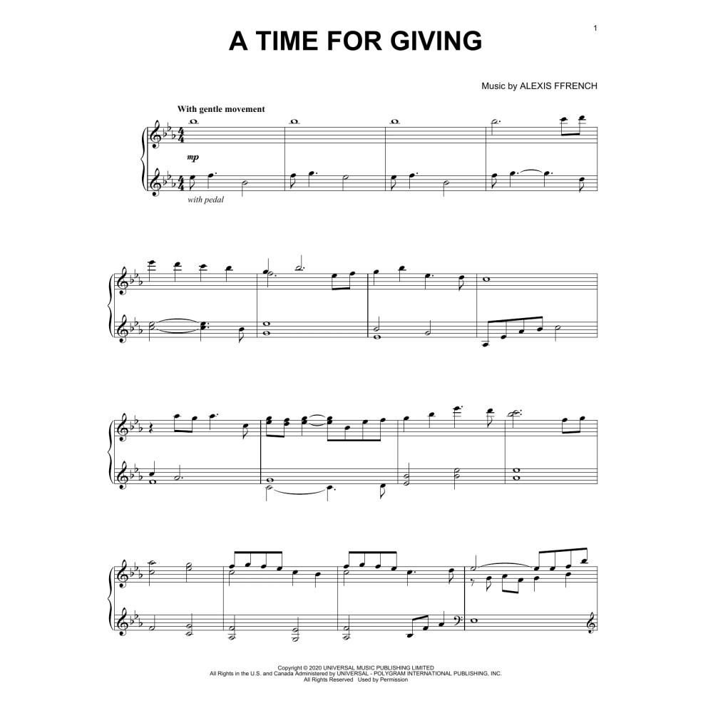 A Time For Giving