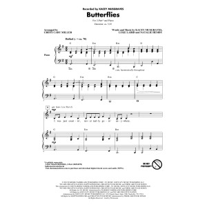 Butterflies (arr. Cristi Cary Miller)