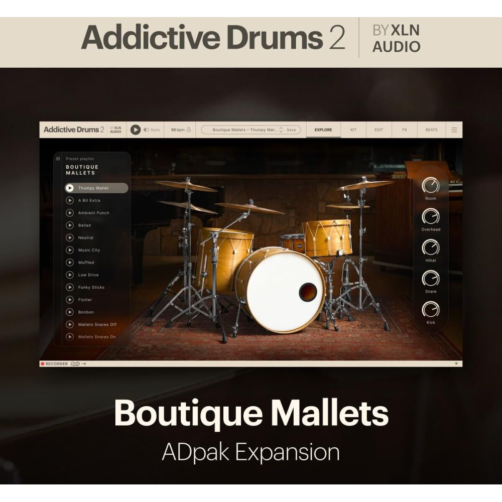 XLN Audio AD2: Boutique Mallets