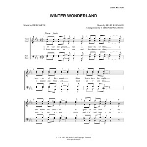 Winter Wonderland (arr. Ed Waesche)