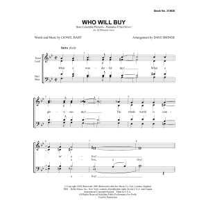 Who Will Buy (from Oliver!) (arr. Dave Briner)