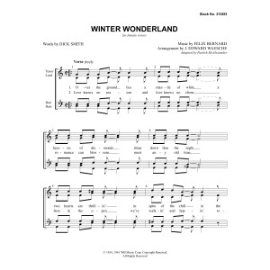 Winter Wonderland (arr. Ed Waesche)