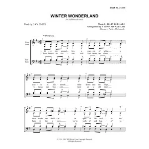 Winter Wonderland (arr. Ed Waesche)