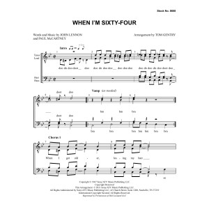When I'm Sixty-Four (arr. Tom Gentry)
