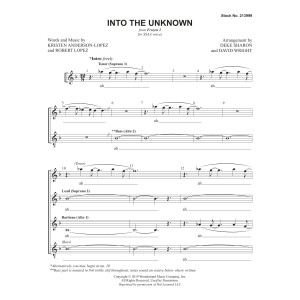 Into the Unknown (from Frozen 2) (arr. Deke Sharon & David Wright)