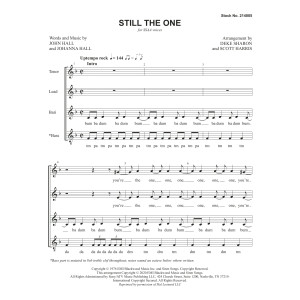 Still The One (arr. Deke Sharon & Scott Harris)