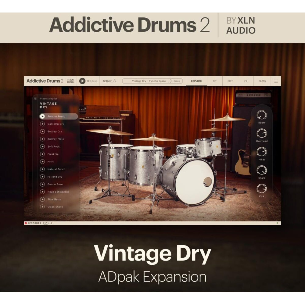 XLN Audio AD2: Vintage Dry