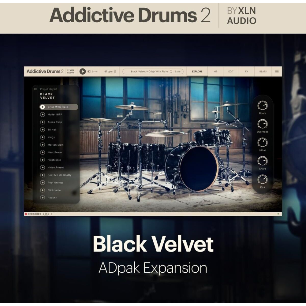 XLN Audio AD2: Black Velvet