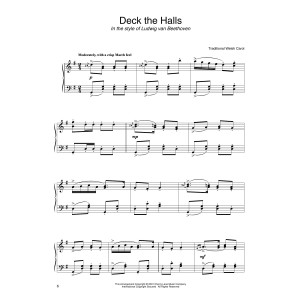 Deck The Hall (in the style of Ludwig van Beethoven) (arr. Carol Klose)