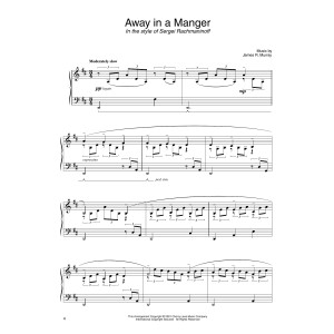 Away In A Manger (in the style of Sergei Rachmaninoff) (arr. Carol Klose)