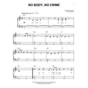 no body, no crime (feat. HAIM)