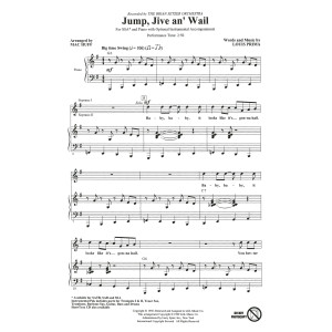 Jump, Jive An' Wail (arr. Mac Huff)