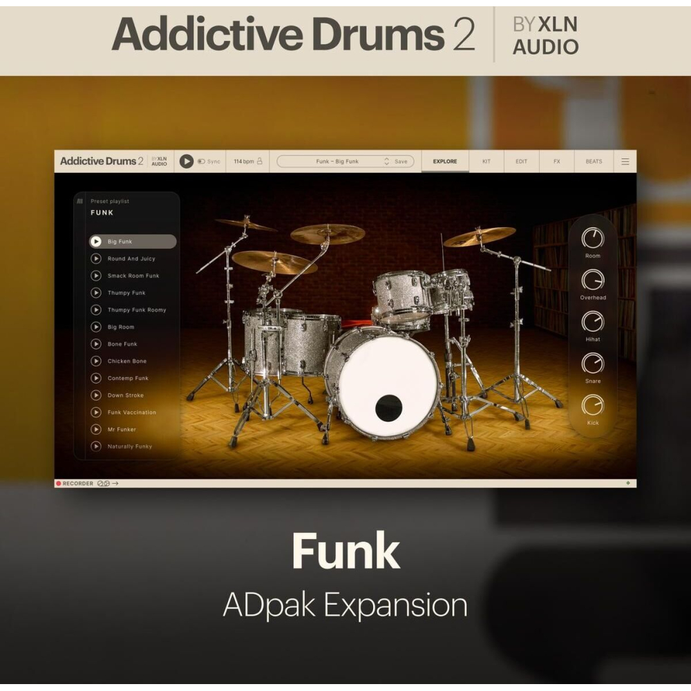 XLN Audio AD2: Funk