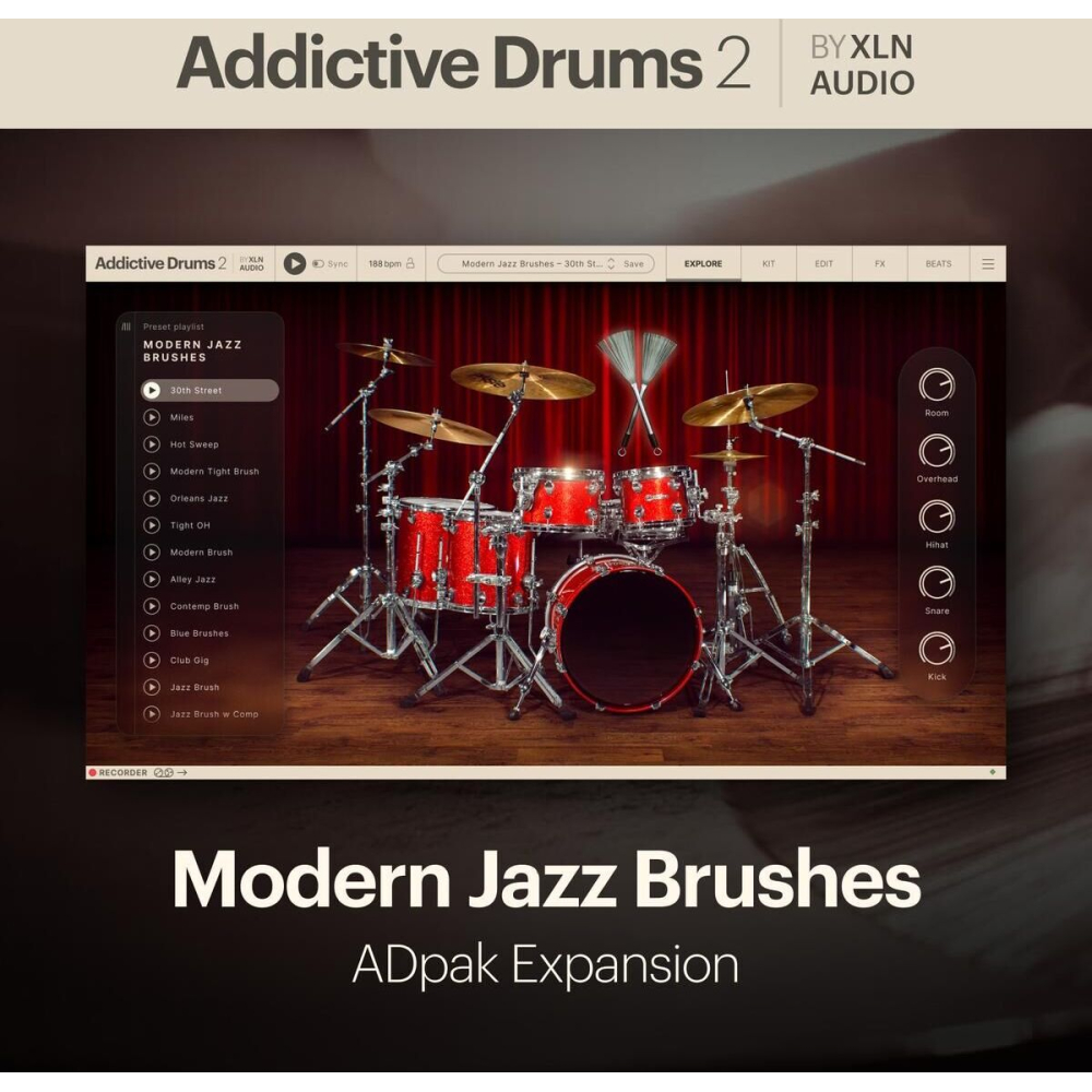 XLN Audio AD2: Modern Jazz Brushes