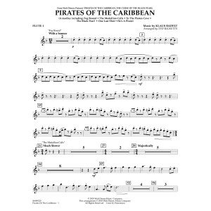 Pirates of the Caribbean (arr. Ted Ricketts) - Flute 1
