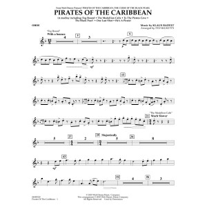 Pirates of the Caribbean (arr. Ted Ricketts) - Oboe