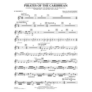 Pirates of the Caribbean (arr. Ted Ricketts) - Bb Trumpet 2