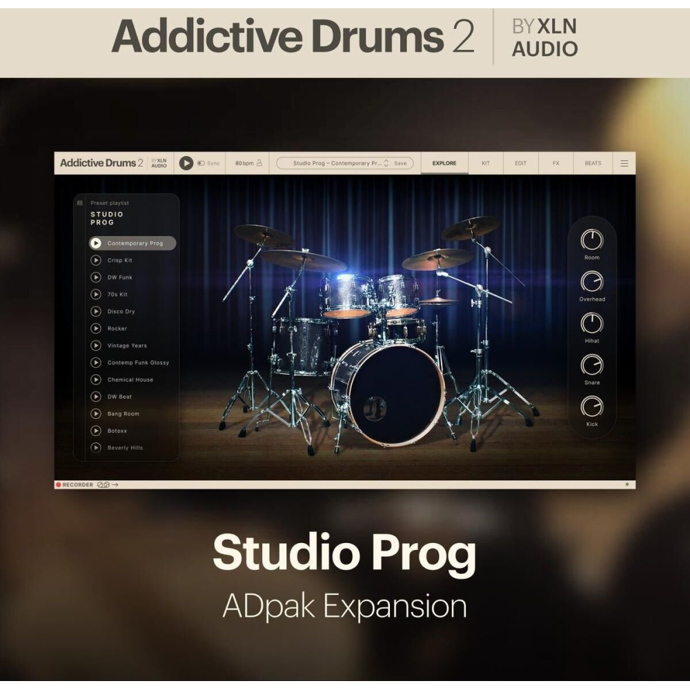 XLN Audio AD2 : Studio Prog