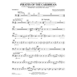 Pirates of the Caribbean (arr. Ted Ricketts) - Trombone 2