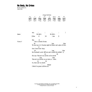 no body, no crime (feat. HAIM)