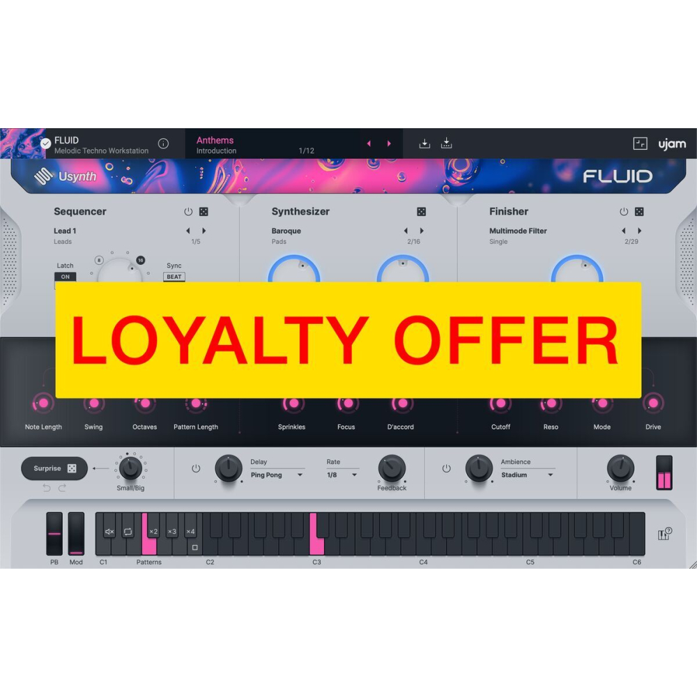 UJAM Crossgrade to FLUID