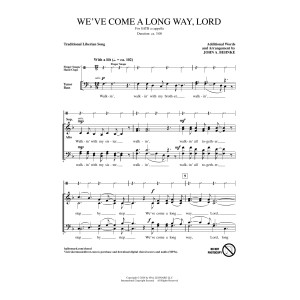 We've Come A Long Way, Lord (arr. John A. Behnke)