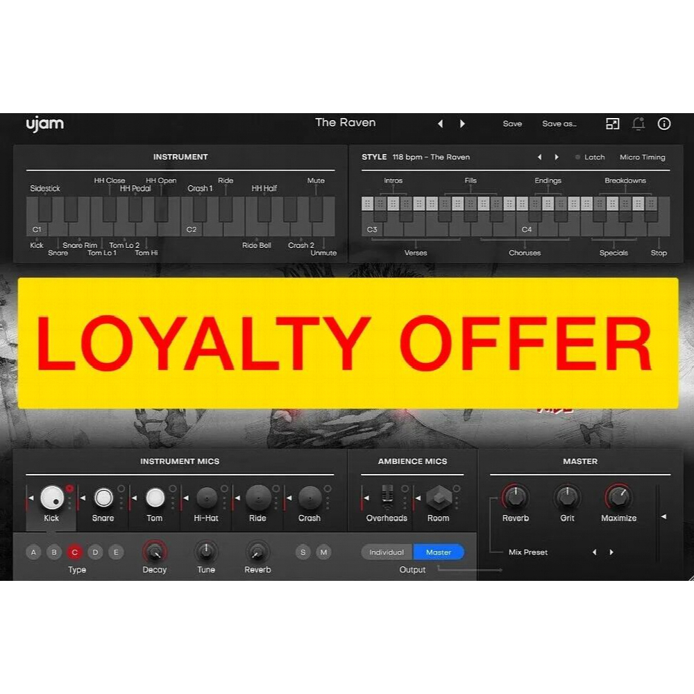 UJAM Crossgrade to BRUTE