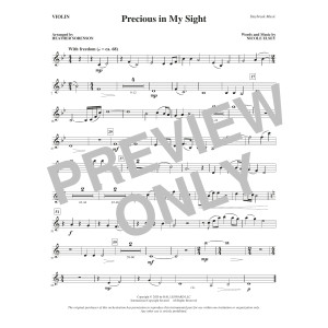 Precious in My Sight (arr. Heather Sorenson) - Violin