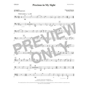 Precious in My Sight (arr. Heather Sorenson) - Cello