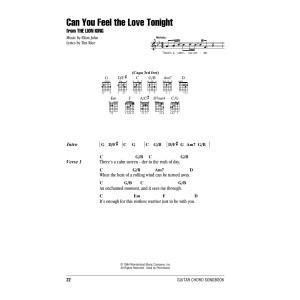 Can You Feel The Love Tonight (from The Lion King)