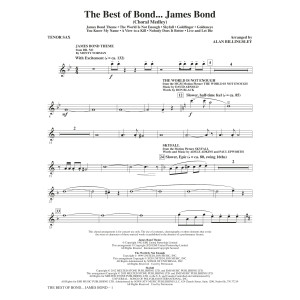 The Best Of Bond... James Bond (Choral Medley) - Tenor Saxophone