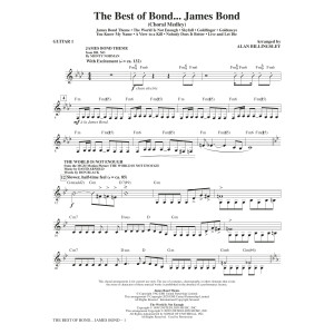 The Best Of Bond... James Bond (Choral Medley) - Guitar 1
