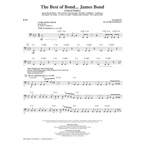 The Best Of Bond... James Bond (Choral Medley) - Bass