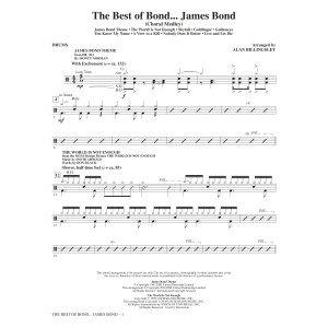 The Best Of Bond... James Bond (Choral Medley) - Drums