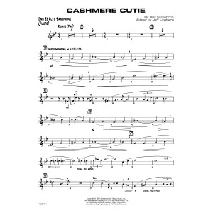 Cashmere Cutie - 2nd Eb Alto Saxophone