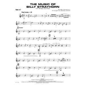 The Music Of Billy Strayhorn (Brass Quintet) (arr. Zachary Smith) - Horn in F