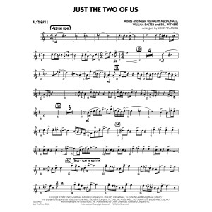 Just the Two of Us (arr. John Wasson) - Alto Sax 1