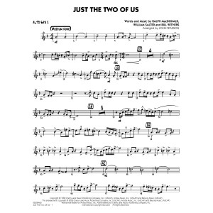 Just the Two of Us (arr. John Wasson) - Alto Sax 2