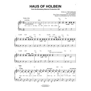 Haus Of Holbein (from Six: The Musical)