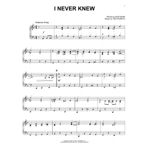 I Never Knew