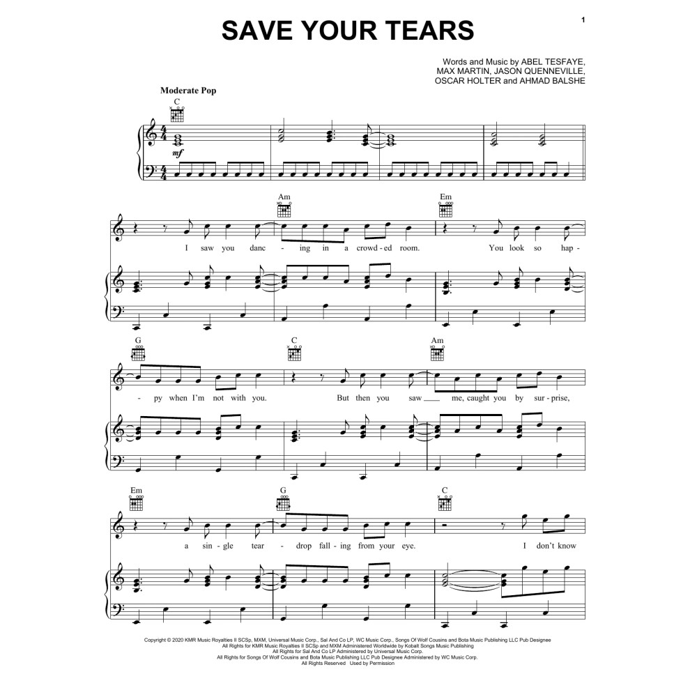Save Your Tears