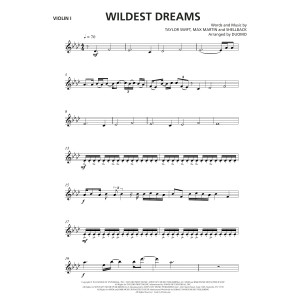 Wildest Dreams (from the Netflix series Bridgerton) - Violin 1