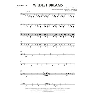 Wildest Dreams (from the Netflix series Bridgerton) - Cello