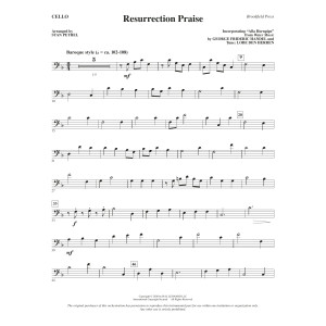 Resurrection Praise (arr. Stan Pethel) - Cello